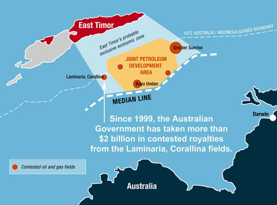 Image result for Timor Gap oil field  map
