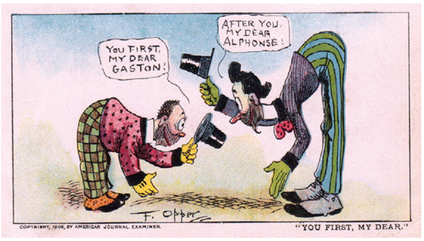 Alphonse and Gaston cartoon