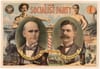 Election poster for Eugene V. Debs, Socialist Party of America candidate for President, 1904. Public domain.
