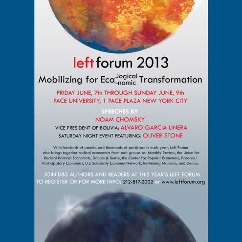 Left Forum 2013 ad