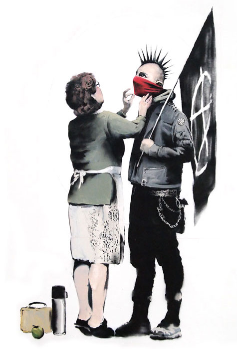punkmum_bgrd2 Punk Mum, by Banksy
