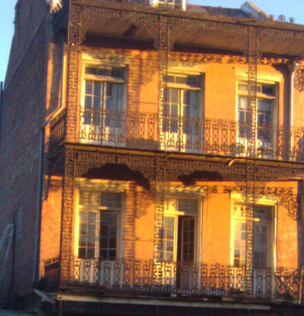 Rampart St., New Orleans, late afternoon December 12th