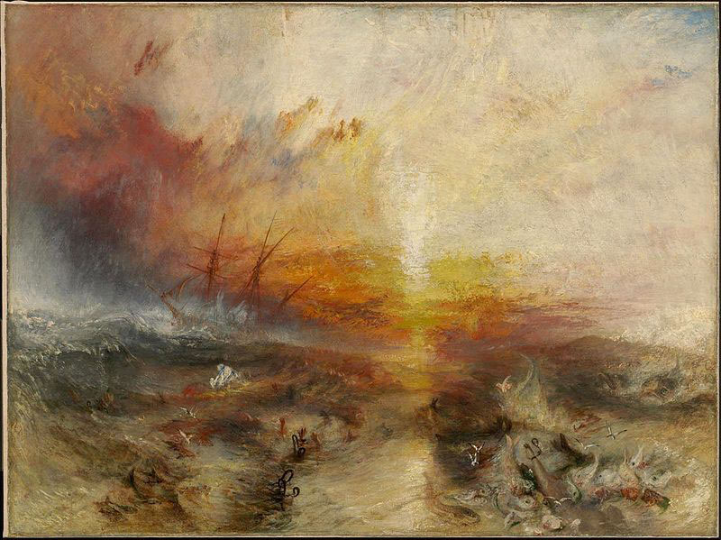Slave Ship, by J.M.W. Turner (Museum of Fine Arts, Boston