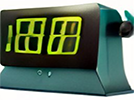 AI-generated image of a digital punch clock for employees