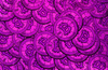 Illustration of bitcoins.